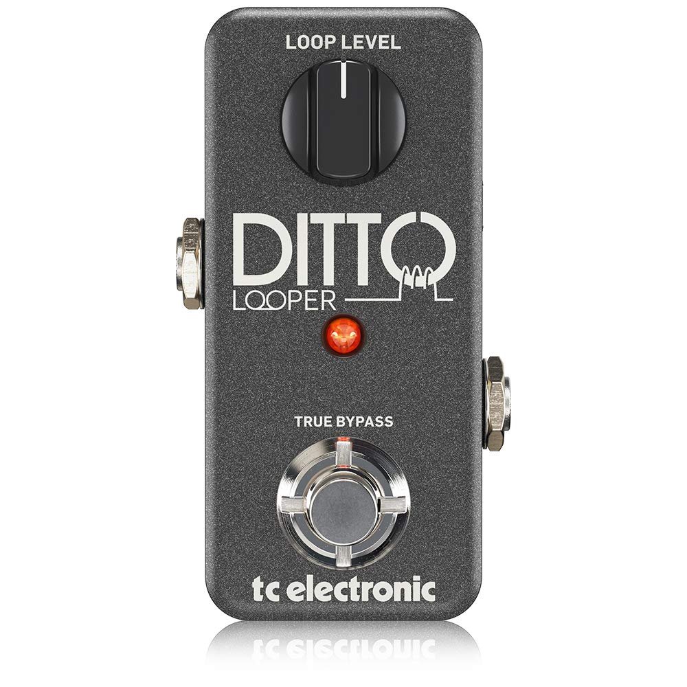 TC Electronic Ditto Looper guitar effects pedal with knobs and buttons