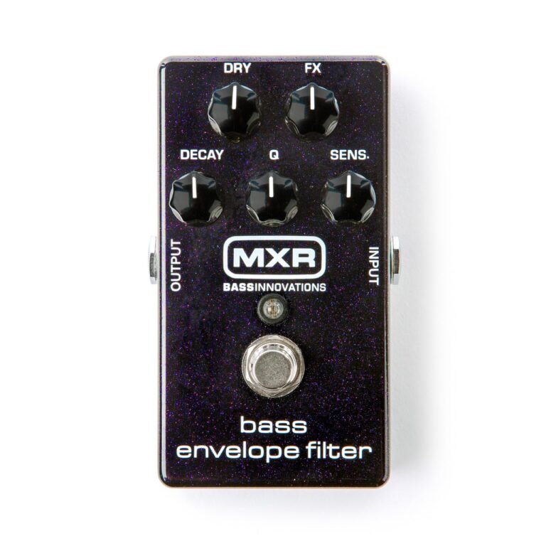 MXR Bass Envelope Filter pedal with knobs and footswitch