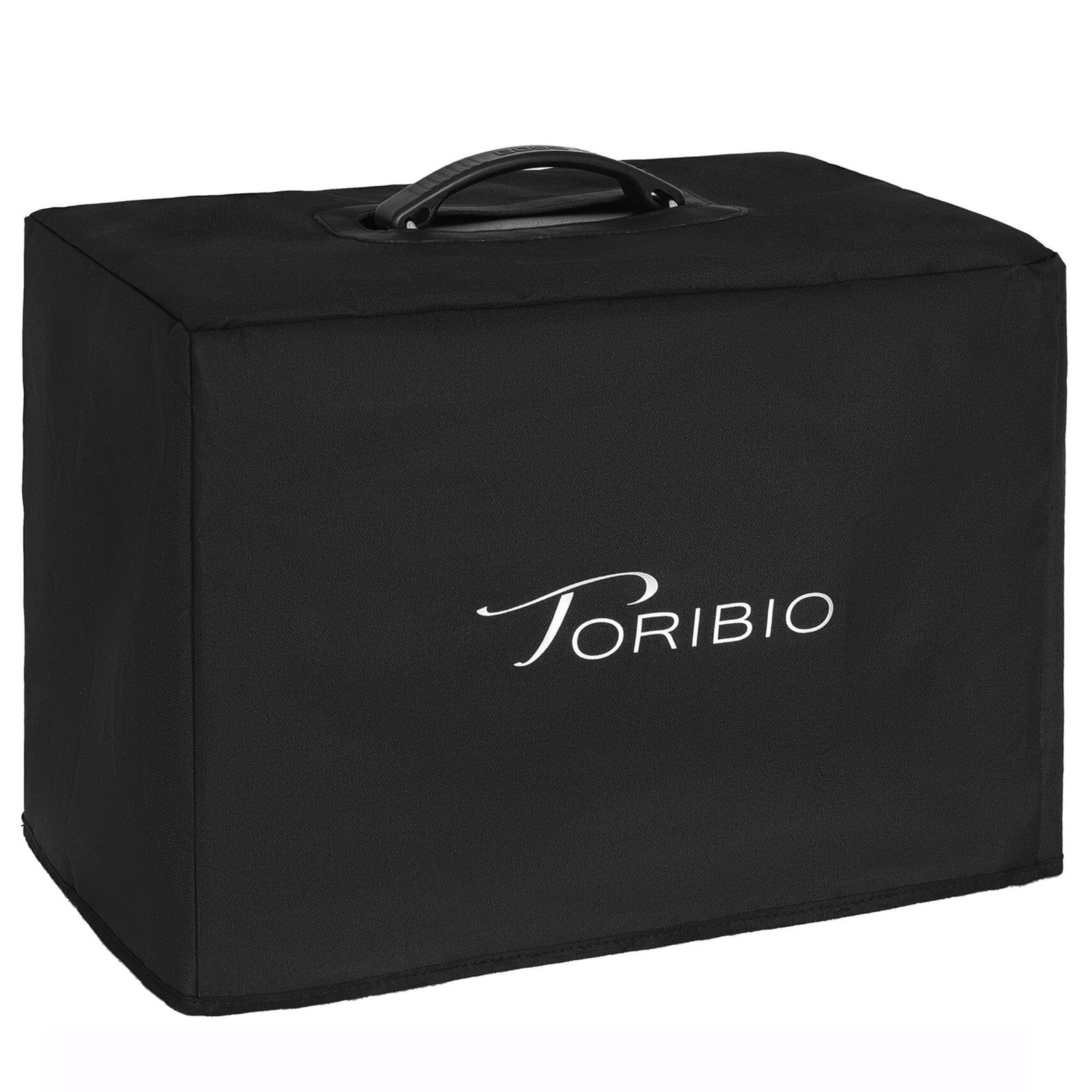 Black Toribio amplifier cover with a handle on top